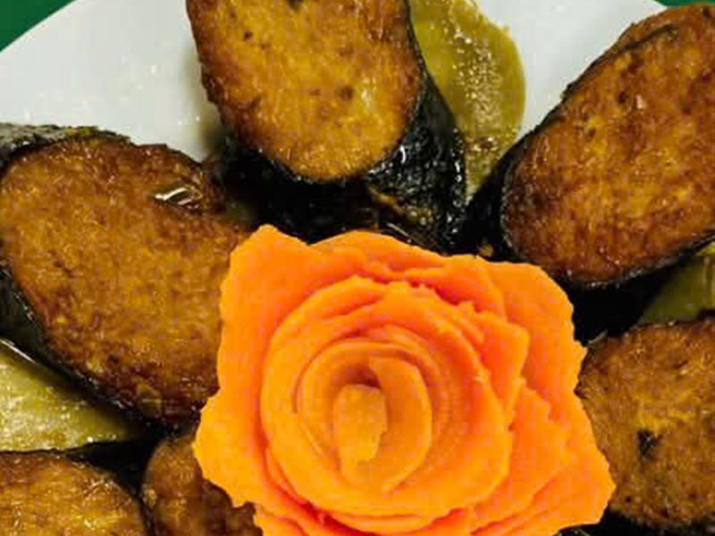 Cá chay kho tương giềng